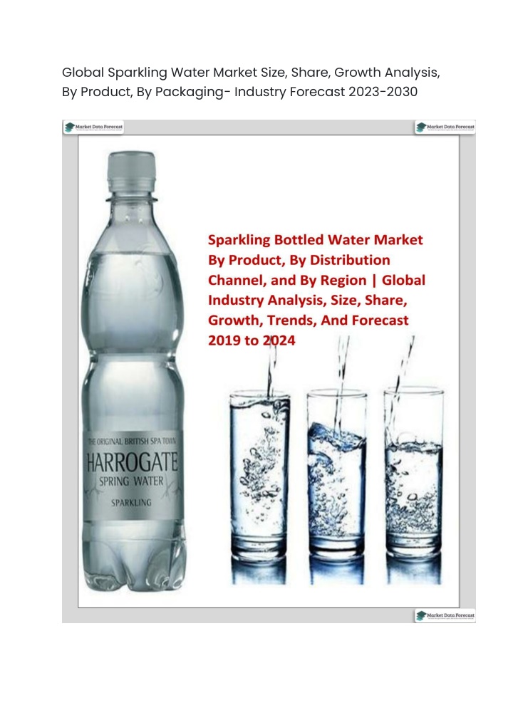 global sparkling water market size share growth