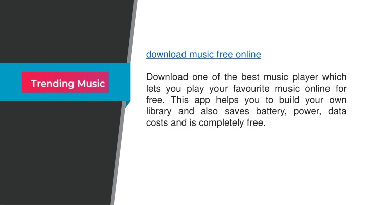 download music free online download