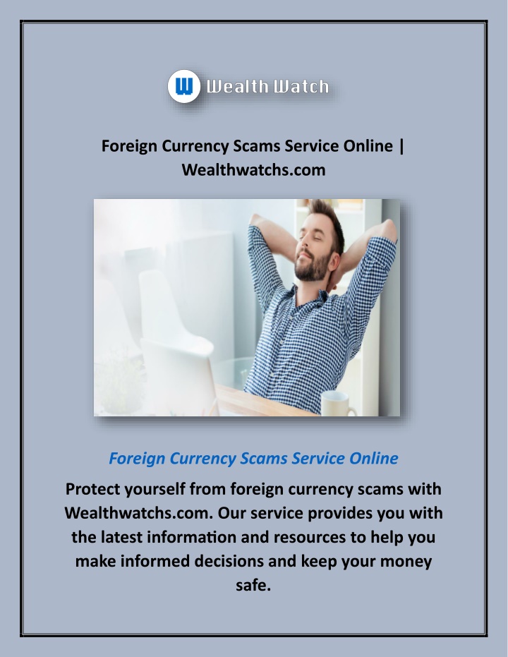 foreign currency scams service online