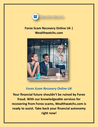 Forex Scam Recovery Online Uk | Wealthwatchs.com