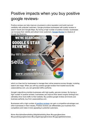 Buy Google 5 Star Reviews