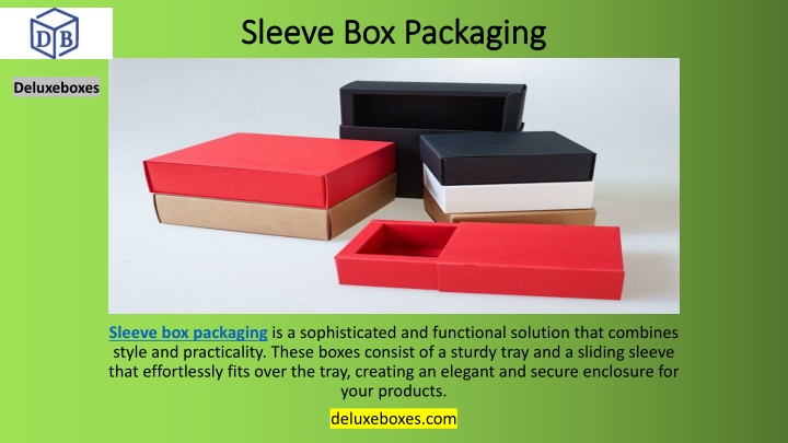 sleeve box packaging sleeve box packaging