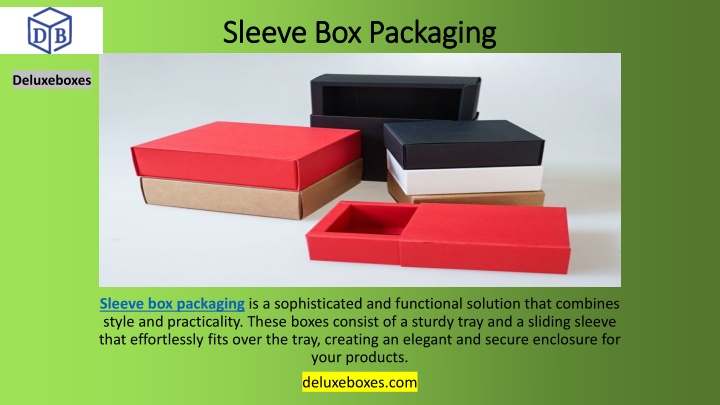 sleeve box packaging