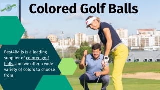 colored golf balls at best4balls