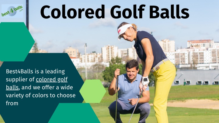 colored golf balls