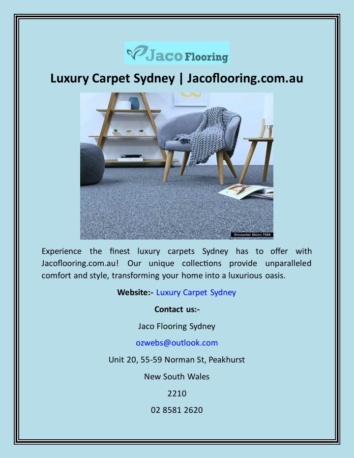 luxury carpet sydney jacoflooring com au