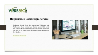 responsives webdesign service