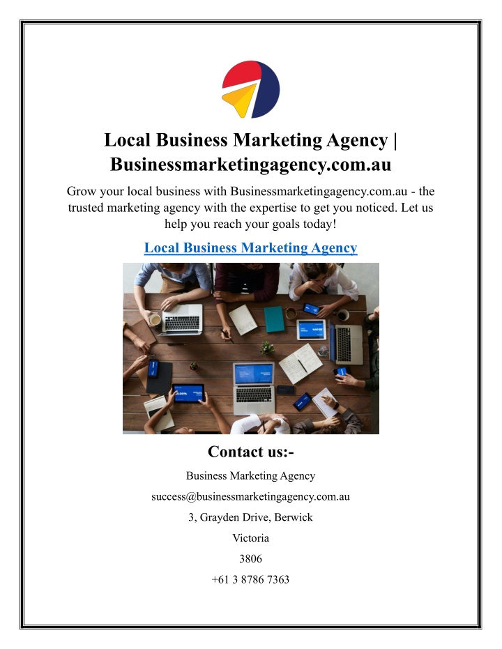 local business marketing agency