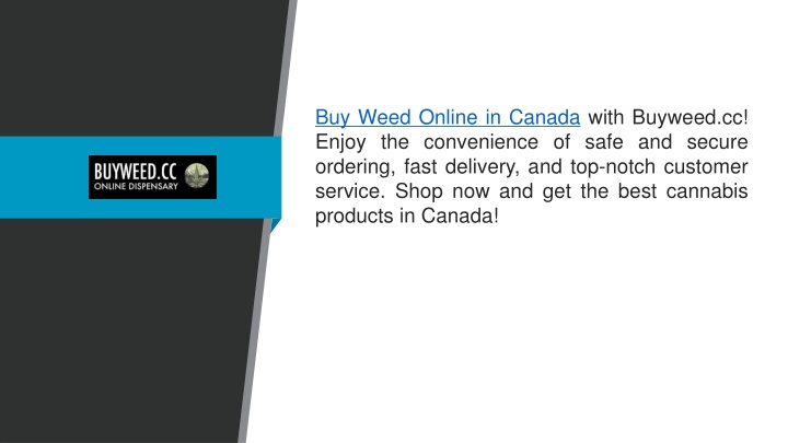 buy weed online in canada with buyweed cc enjoy