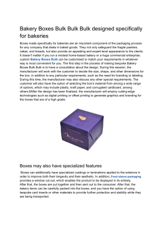 bakery boxes bulk bulk bulk designed specifically