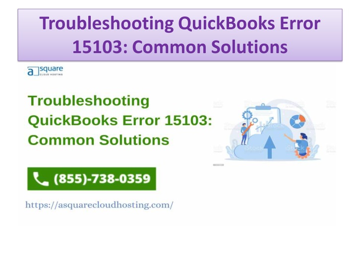 troubleshooting quickbooks error 15103 common