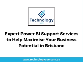 Expert Power BI Support Services to Help Maximise Your Business Potential in Brisbane