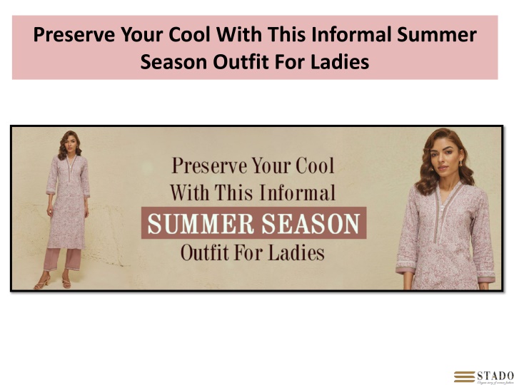 preserve your cool with this informal summer season outfit for ladies