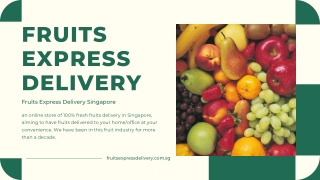 Fruits Delivery