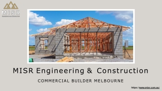 Builders Melbourne Northern Suburbs | MISR Engineering & Construction