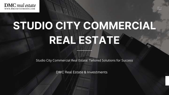 studio city commercial real estate