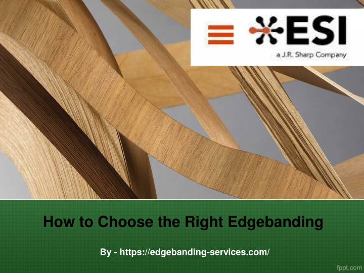 how to choose the right edgebanding