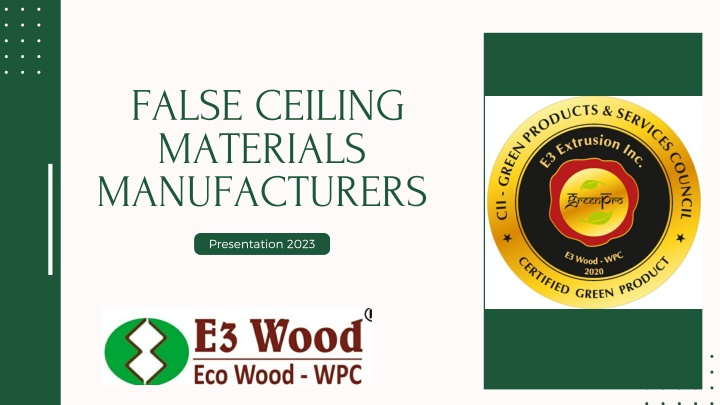 false ceiling materials manufacturers