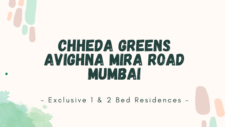 chheda greens avighna mira road mumbai