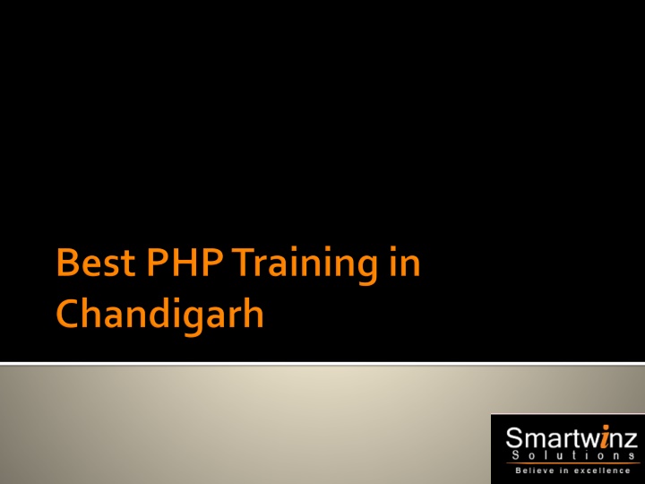 best php training in chandigarh