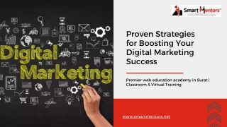 Proven Strategies for Boosting your Digital Marketing success