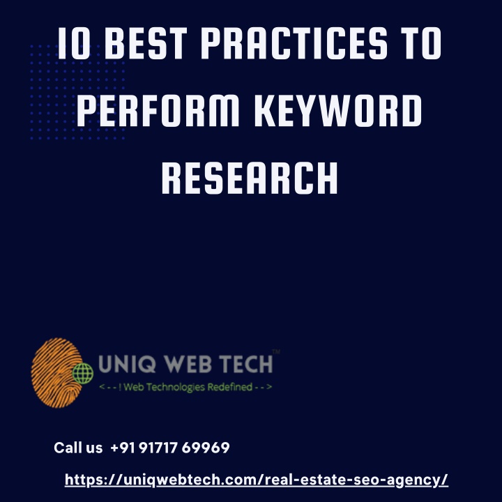 10 best practices to perform keyword research