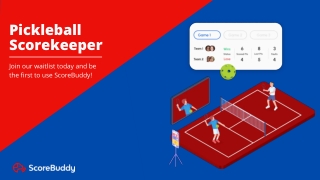 Pickleball Scorekeeper - ScoreBuddy