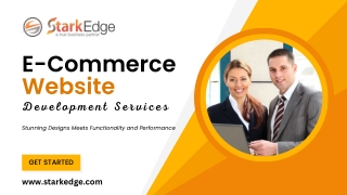 E-Commerce Website Development Services In USA - Stark Edge