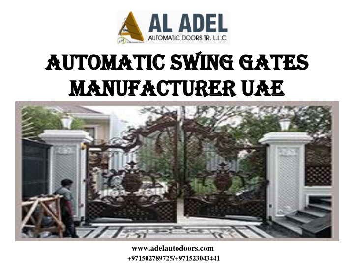 automatic swing gates manufacturer uae