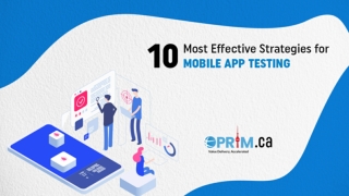 10 Most Effective Strategies for Mobile App Testing