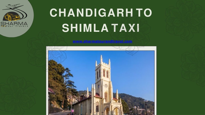 chandigarh to shimla taxi