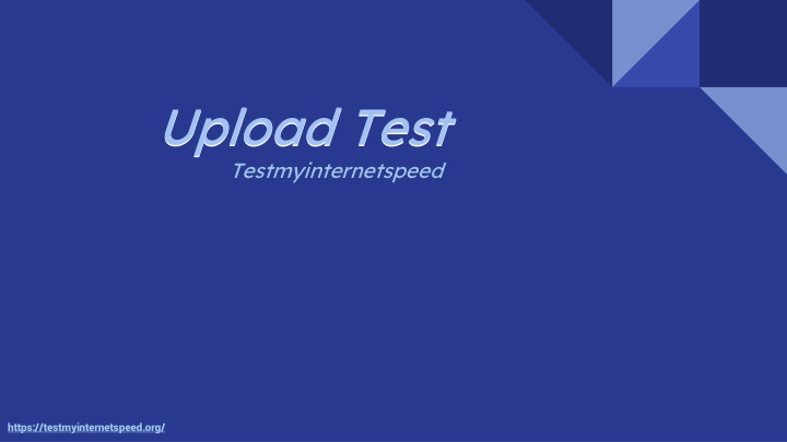 upload test