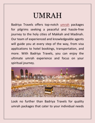 UMRAH