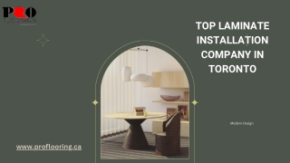 Top Laminate Installation Company in Toronto