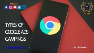 Different Types of Google Ads