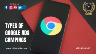 Different Types of Google Ads PDF