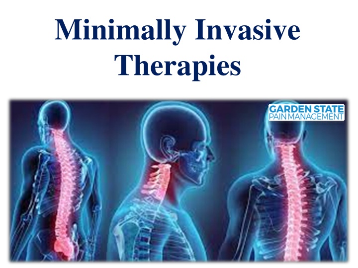 minimally invasive therapies