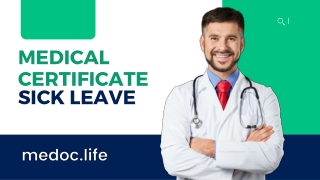 Importance of Medical Certificates for Sick Leave