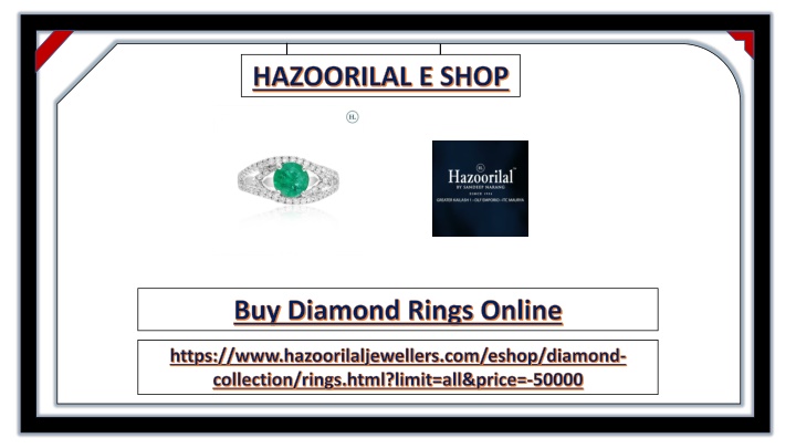 hazoorilal e shop