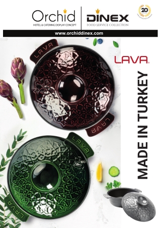 Lava Casserole Distributor in India | Orchid Dinex