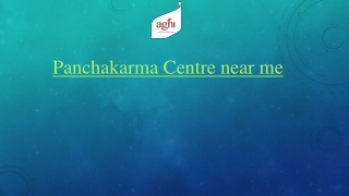 panchakarma center near me 4