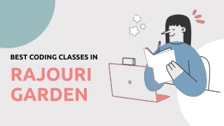 Best Coding Classes in Rajouri Garden