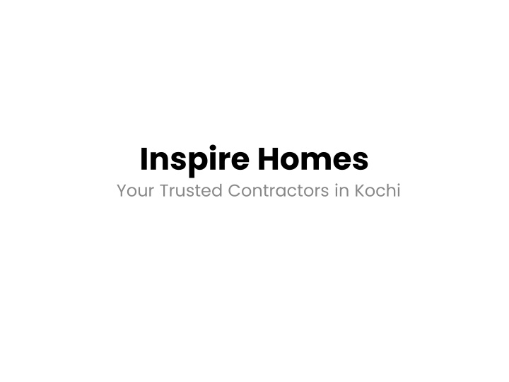 inspire homes