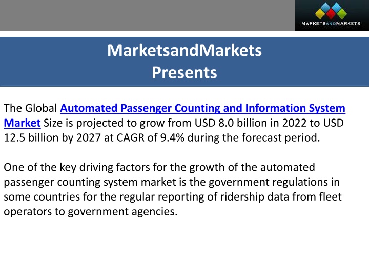 marketsandmarkets presents