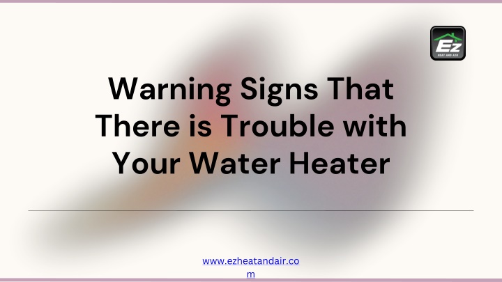 warning signs that there is trouble with your