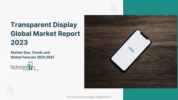 transparent display global market report 2023