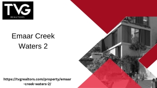 emaar creek waters 2