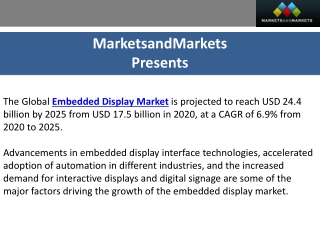 marketsandmarkets presents