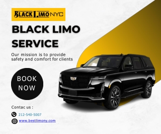 black limo service jfk airport