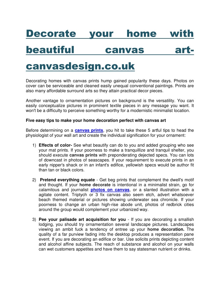 decorate beautiful canvasdesign co uk